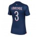 Paris Saint-Germain Presnel Kimpembe #3 Hemma matchtröja Dam 2023-24 Kortärmad Billigt